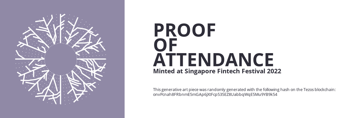 SFF2022 Proof of Attendance Token #714