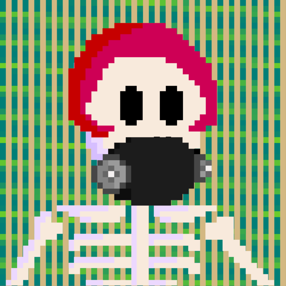 PIXEL SKULLETTI 1 #22