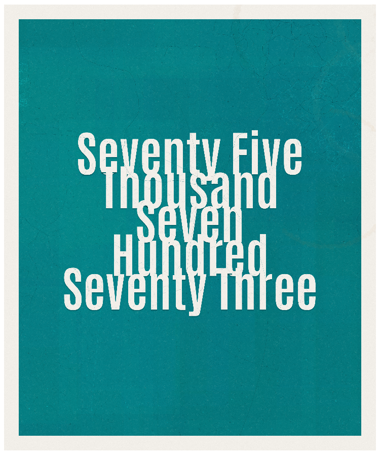 Count #75773