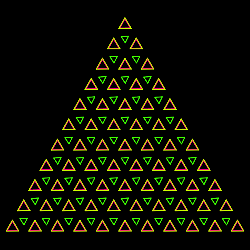 Your Brain on Triangles #1