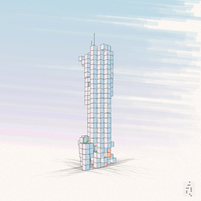 Cellular Skyscrapers #35