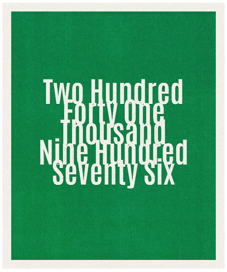 Count #241976
