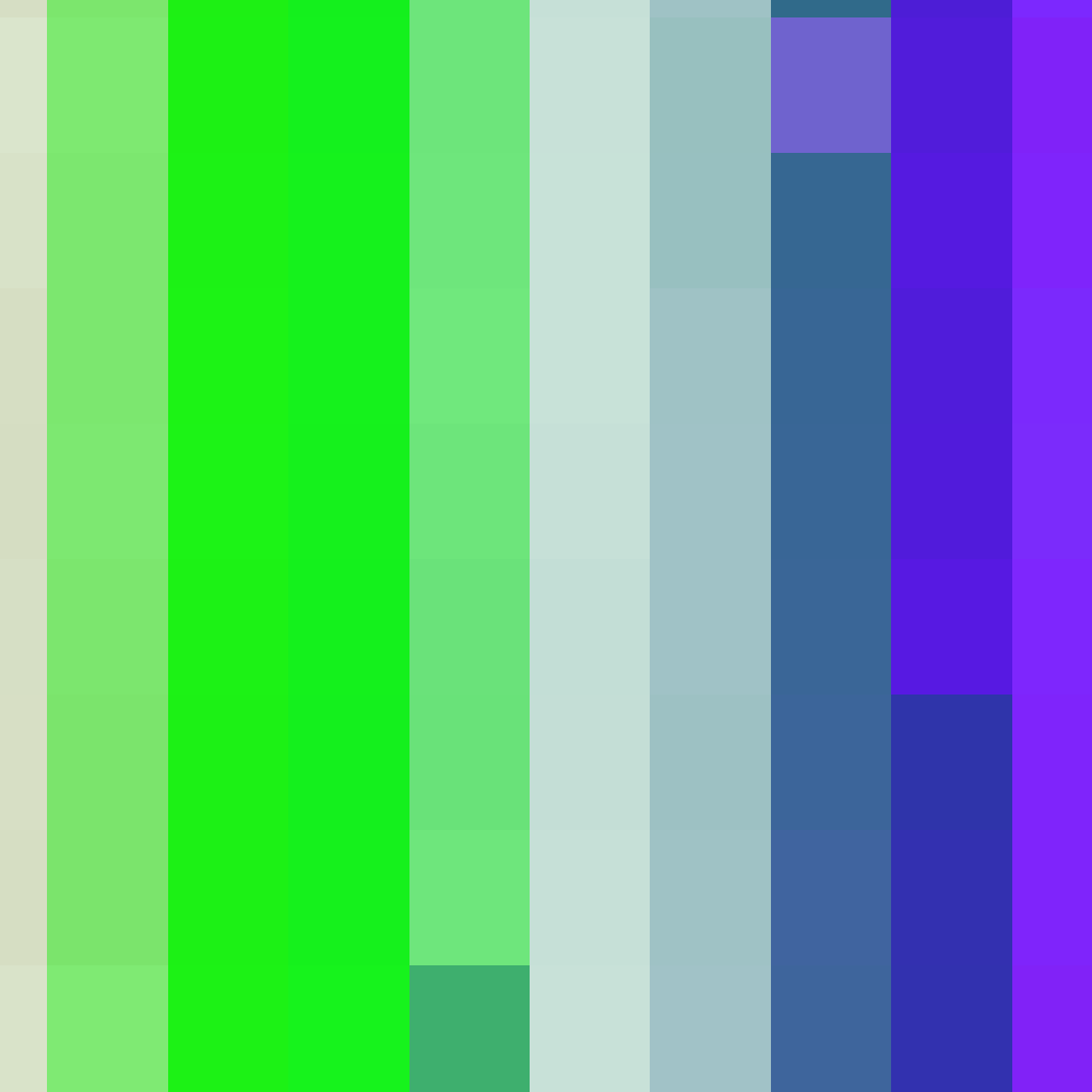 Pixelated Color Study #1