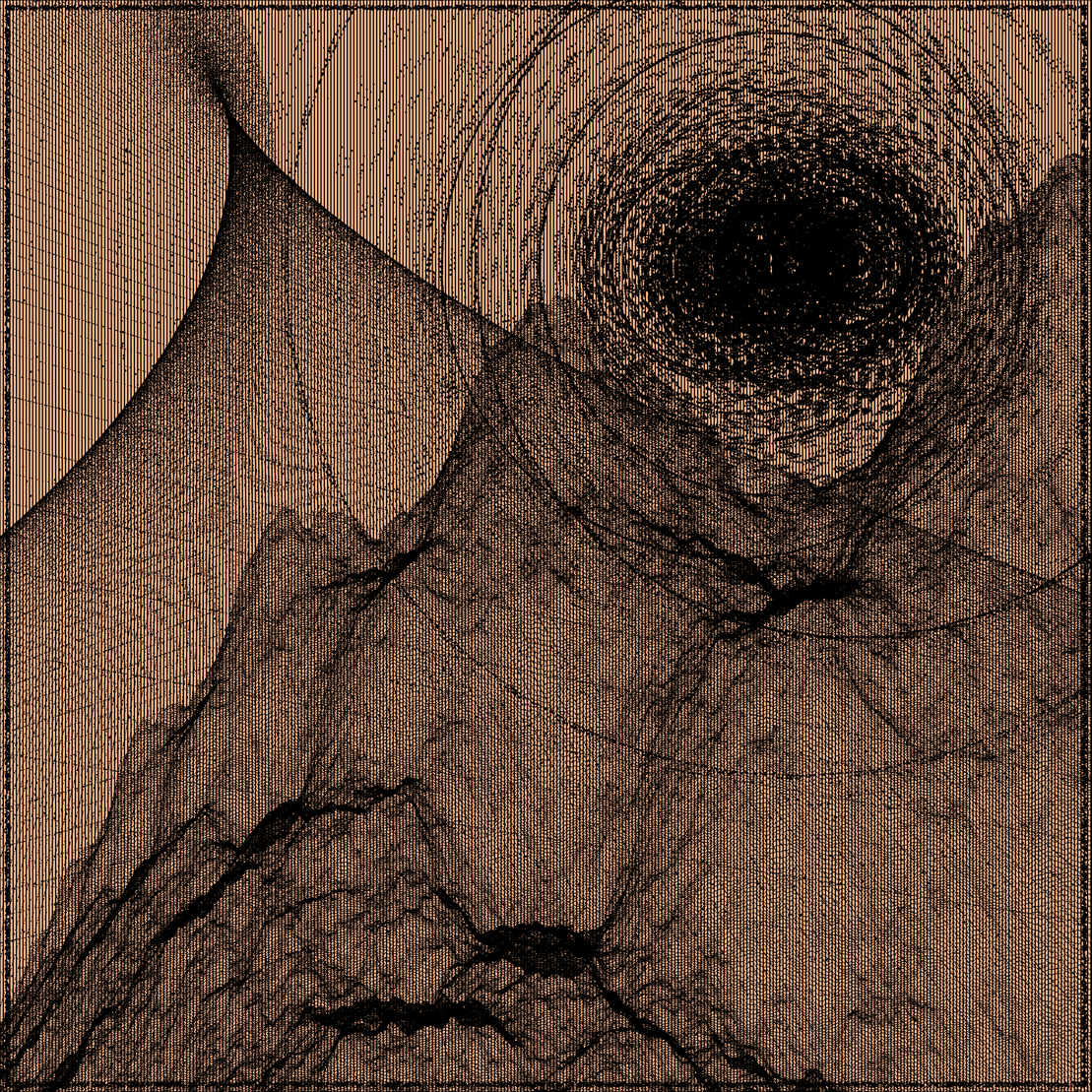 Surreal classic generative landscape #70