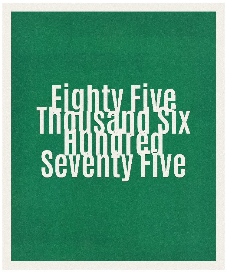 Count #85675