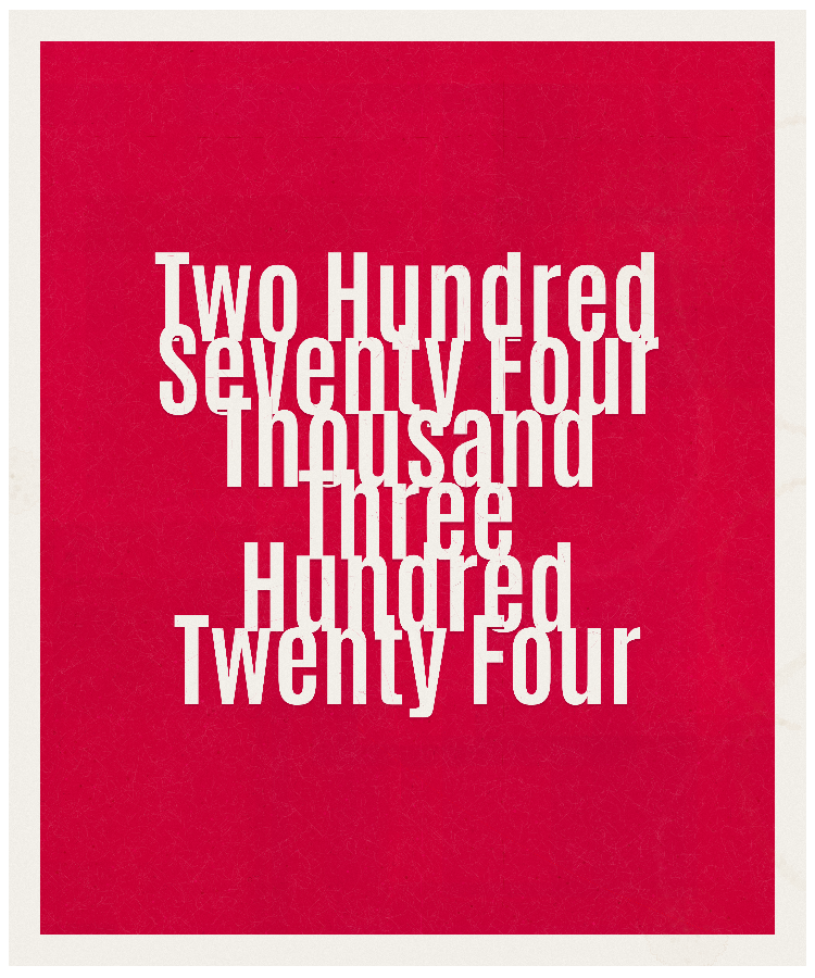 Count #274324