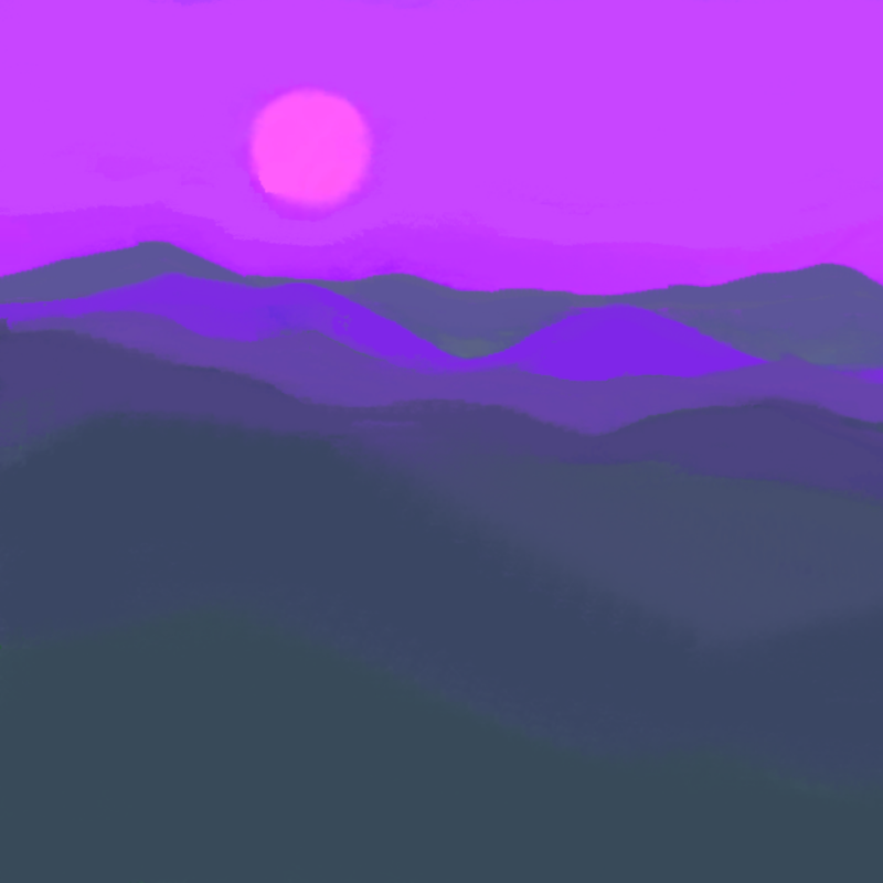 Colorful hills #7