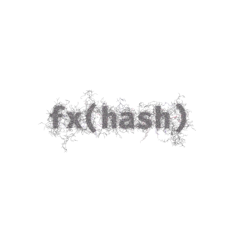 FXHASH Generative Logo #325