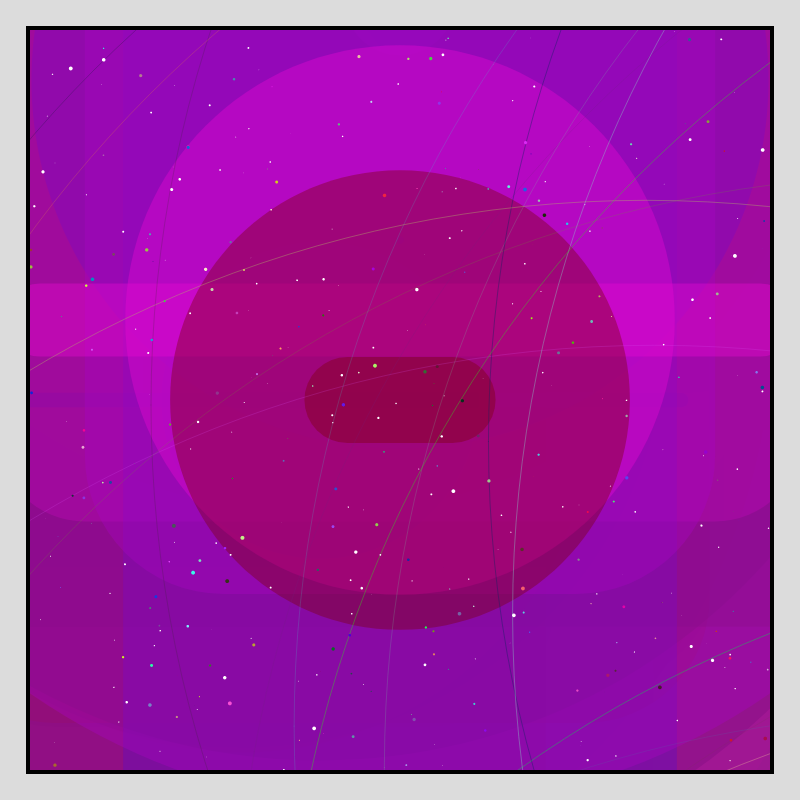 Color Field Starry B #149