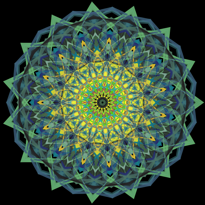 Morphing Mandala - #fxhashturnsone charity #36