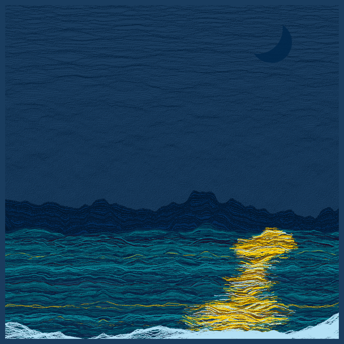 Moonlit Sea #237