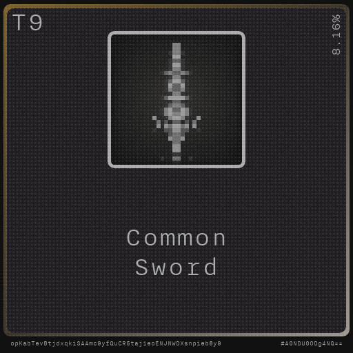 Gear for your quests - Sword #111