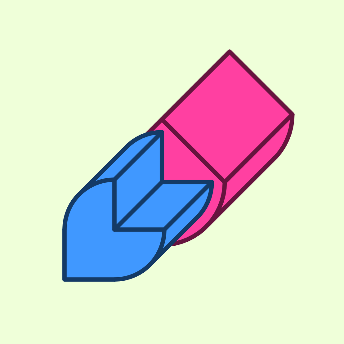 Calm shapes #1030
