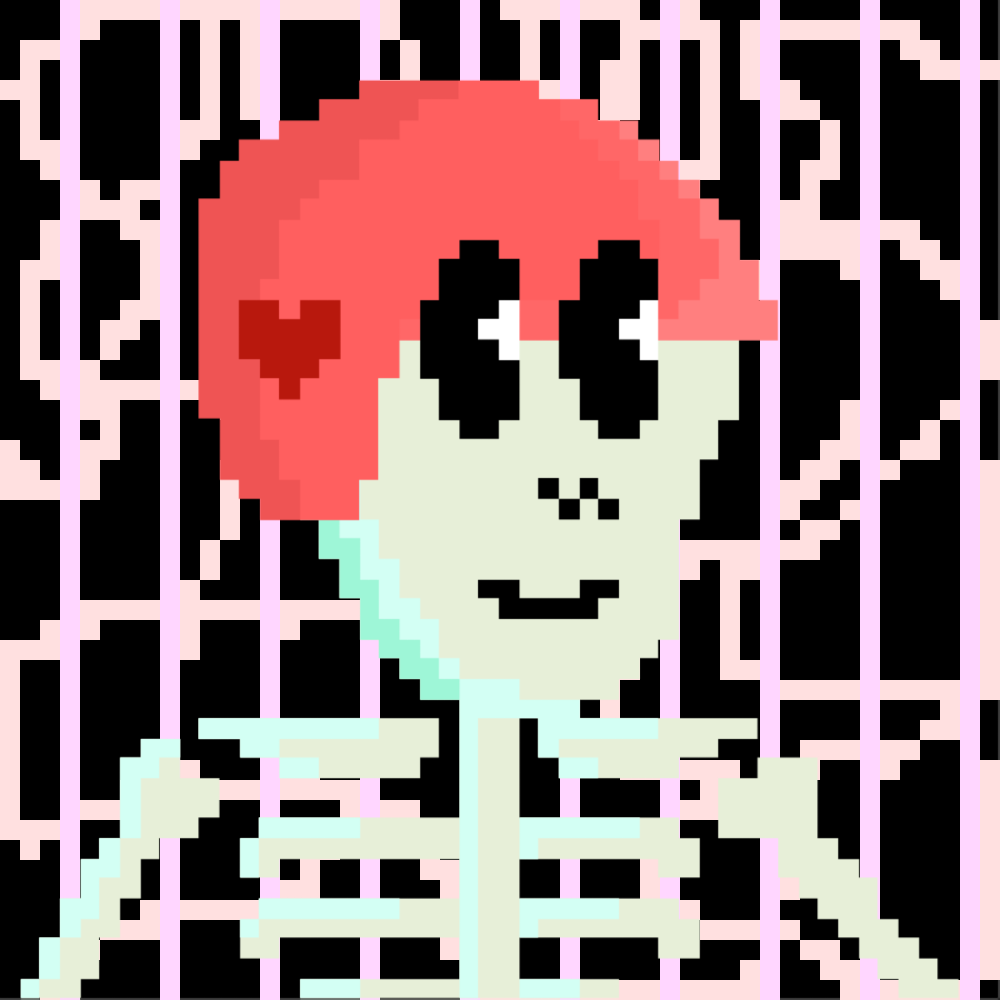 PIXEL SKULLETTI 1 #267