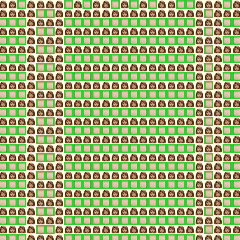 Elementary Cellular Emoji Automata #890