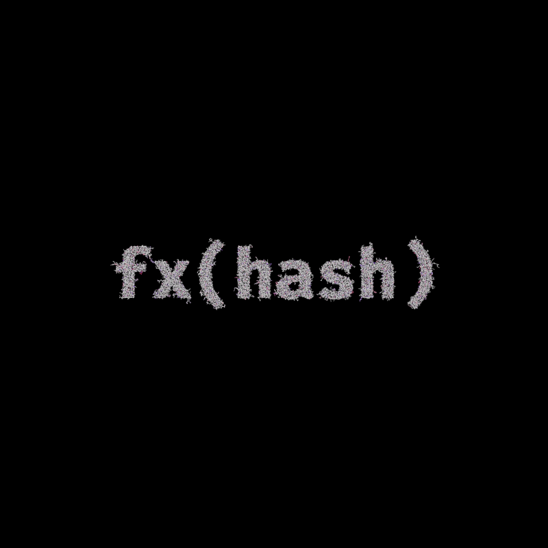 FXHASH Generative Logo #952