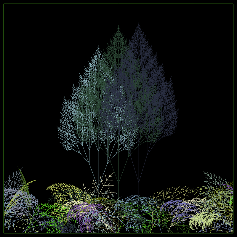 Fractal Forest #109