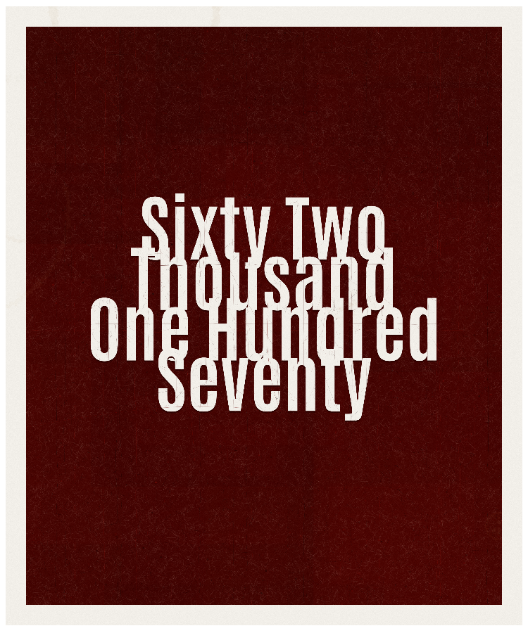 Count #62170