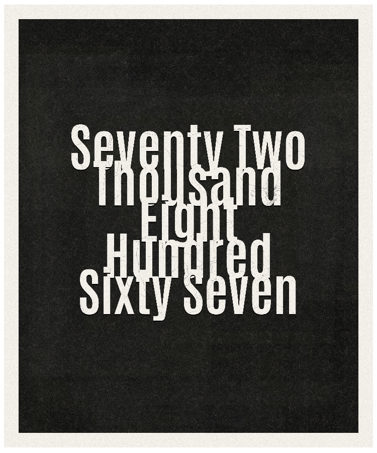 Count #72867