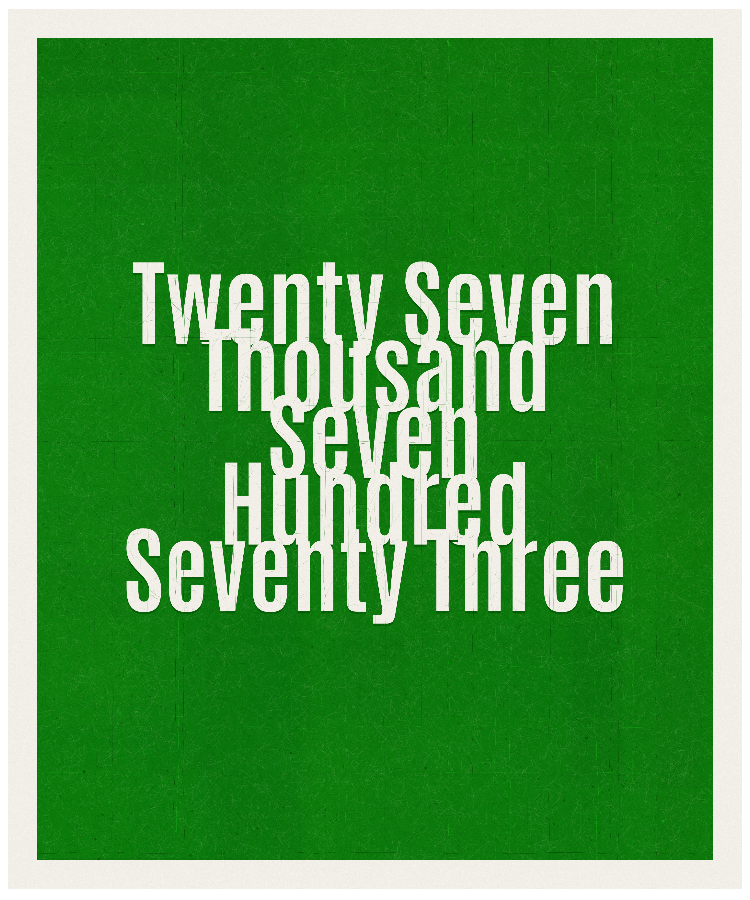 Count #27773