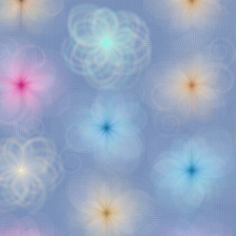 Fairy flower pattern #76