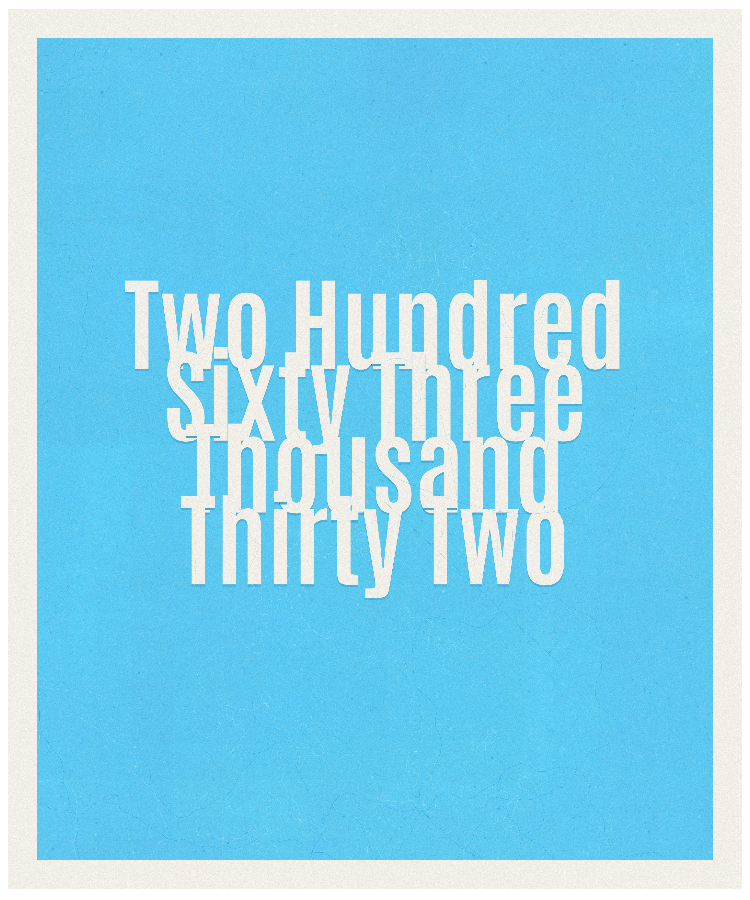 Count #263032