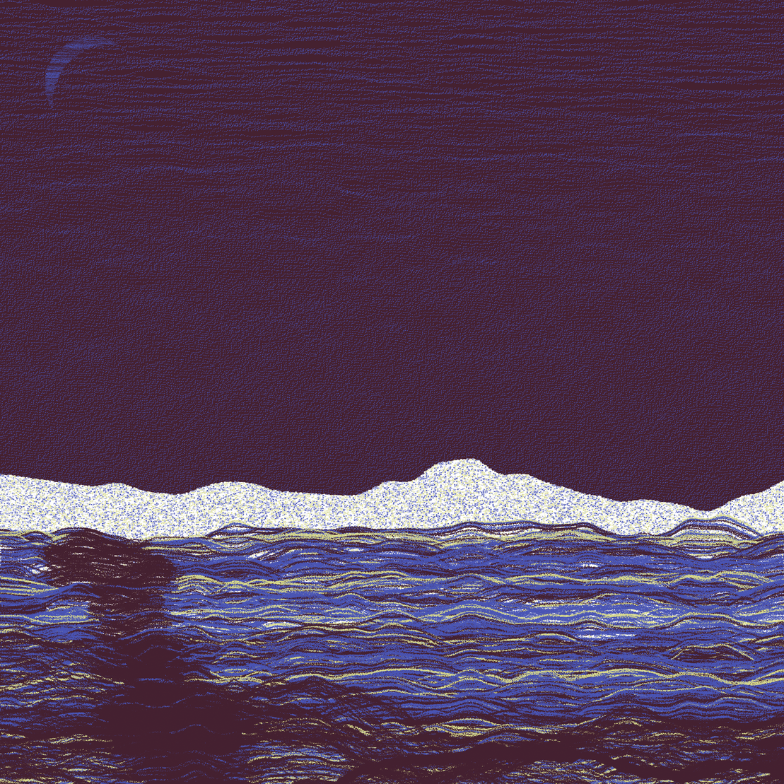 Moonlit Sea #127