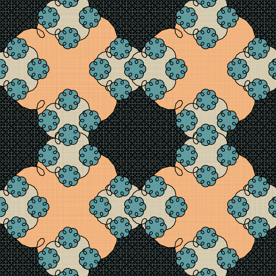 10 patterns 10 palettes #35