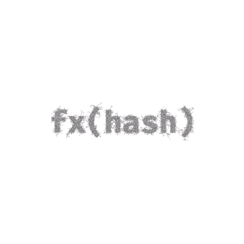 FXHASH Generative Logo #8