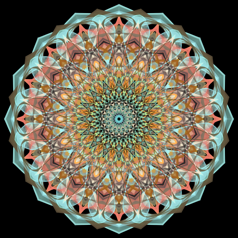 Morphing Mandala - #fxhashturnsone charity #79