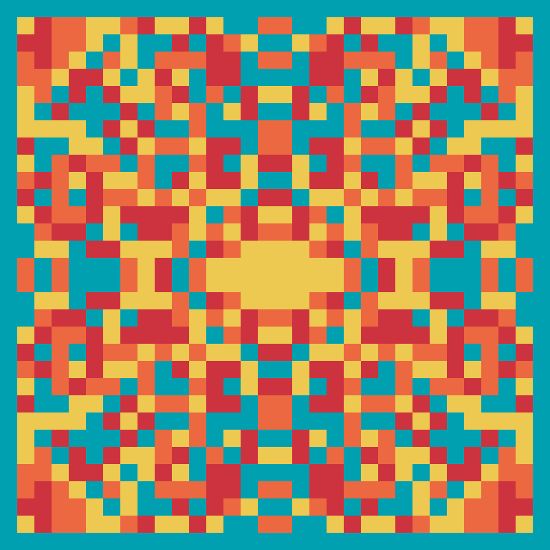 Pixel Mandala #51