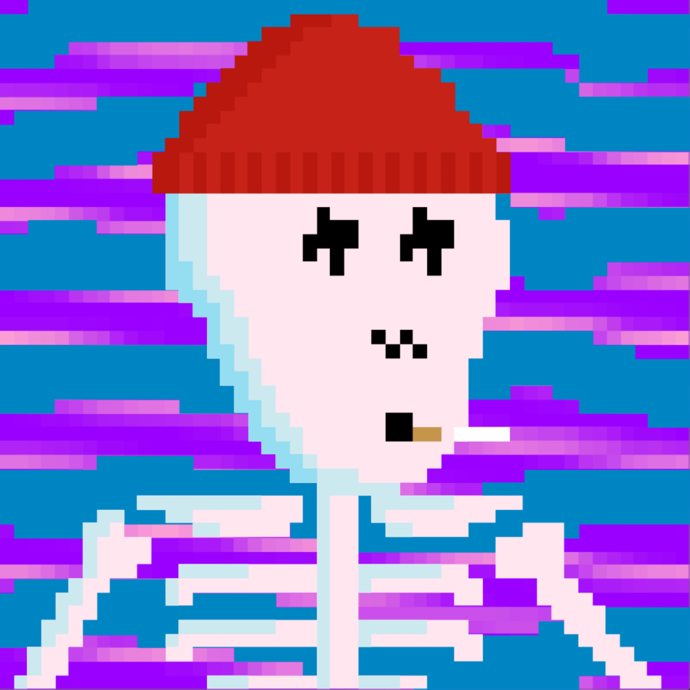 PIXEL SKULLETTI 1 #265