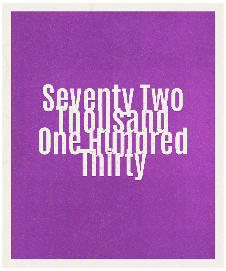 Count #72130