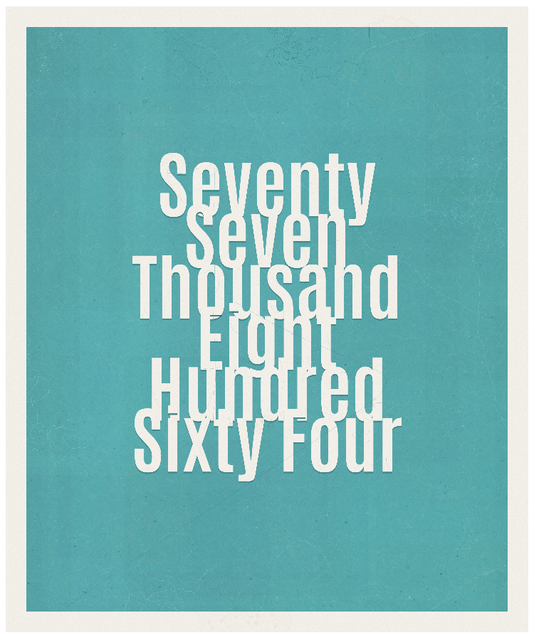 Count #77864