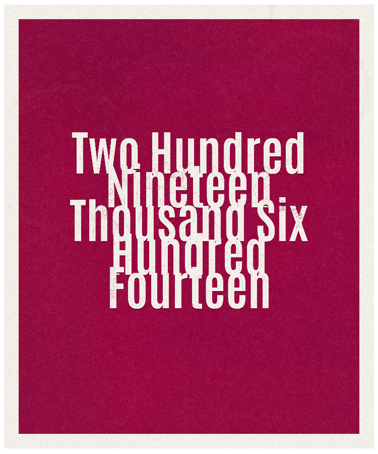 Count #219614