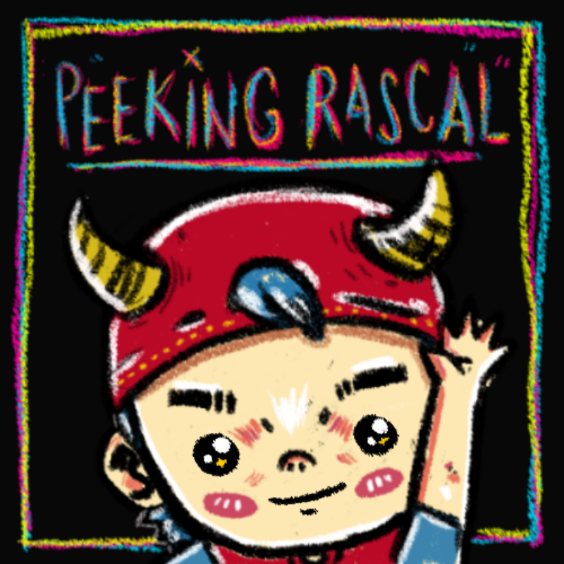 Peeking Rascal