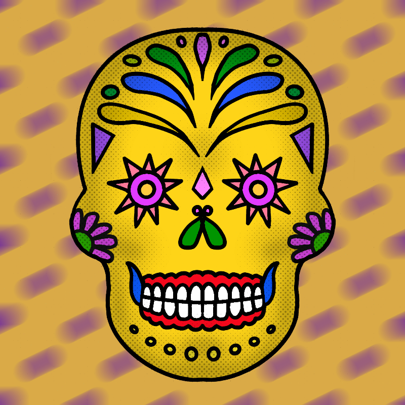 Sugar Skulls #123