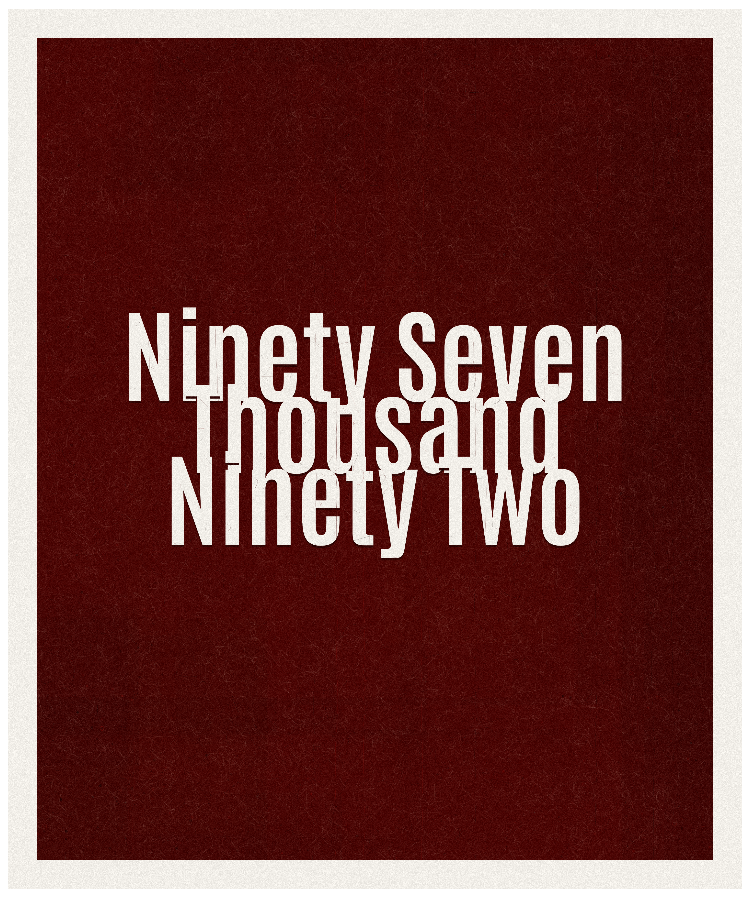 Count #97092