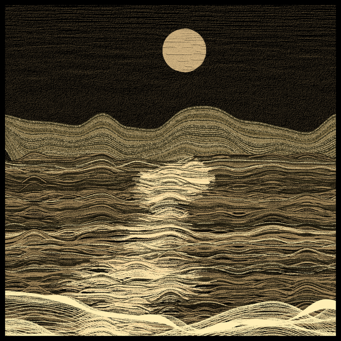 Moonlit Sea #76