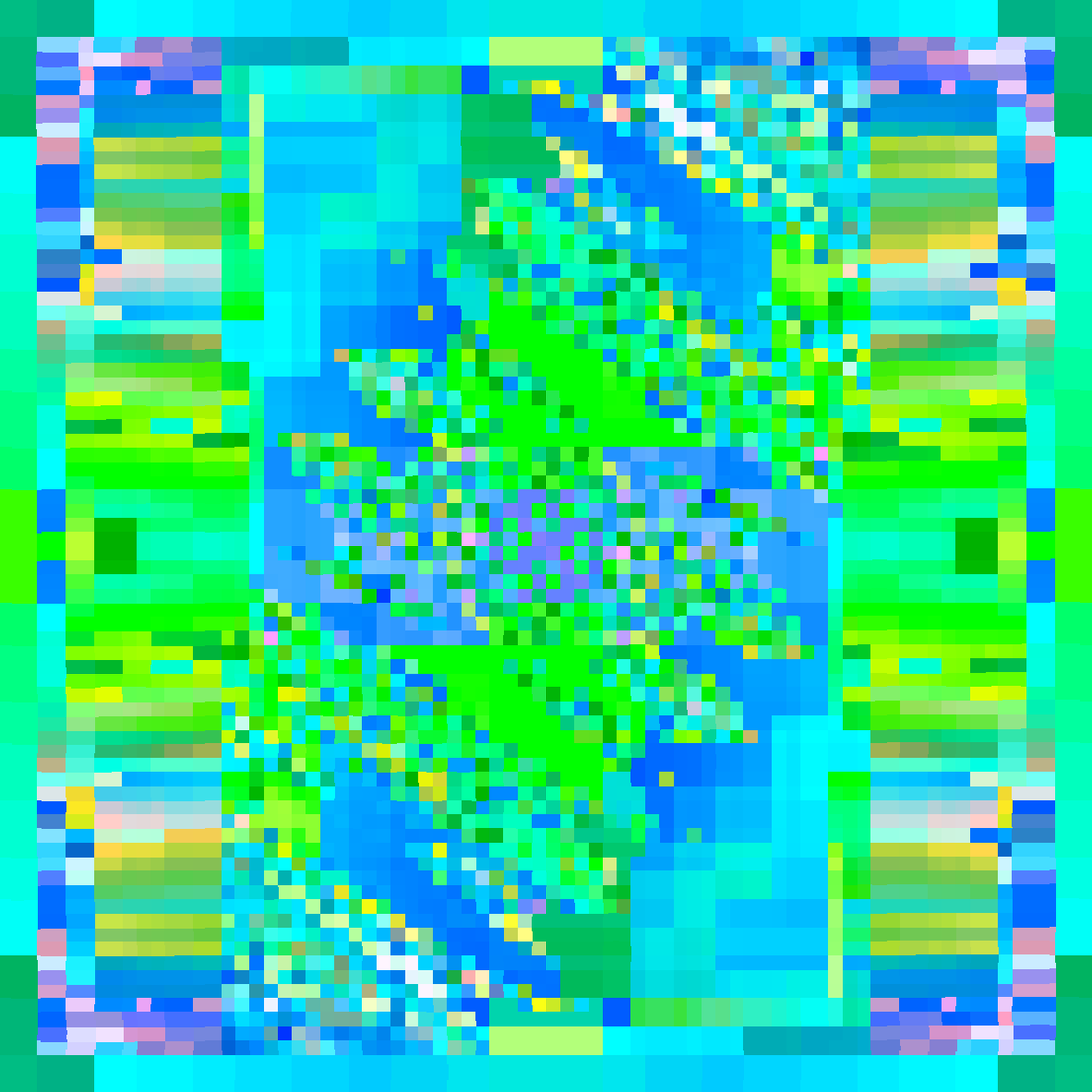 Psychedelic Dance of Pixels #18