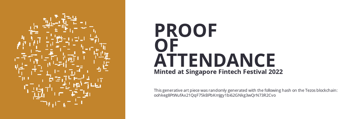 SFF2022 Proof of Attendance Token #315