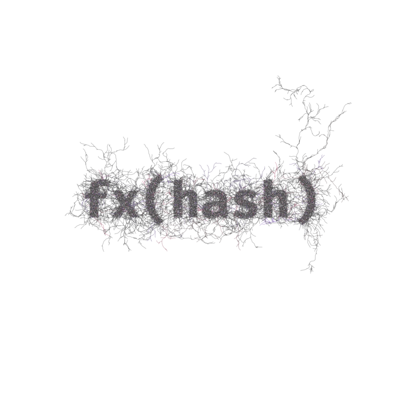 FXHASH Generative Logo #819