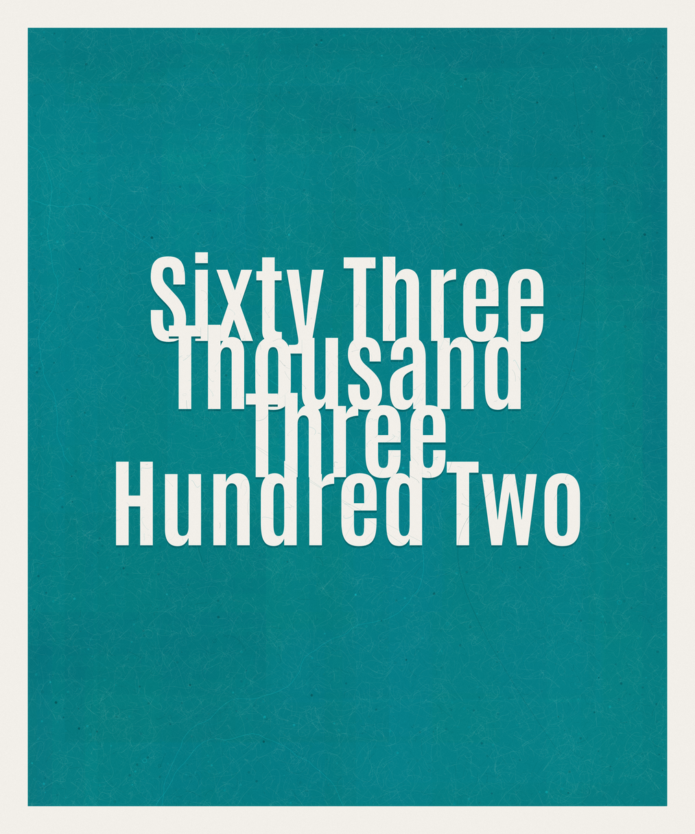 Count #63302
