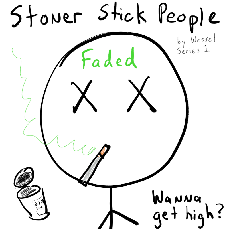 Stoner Stick People #100