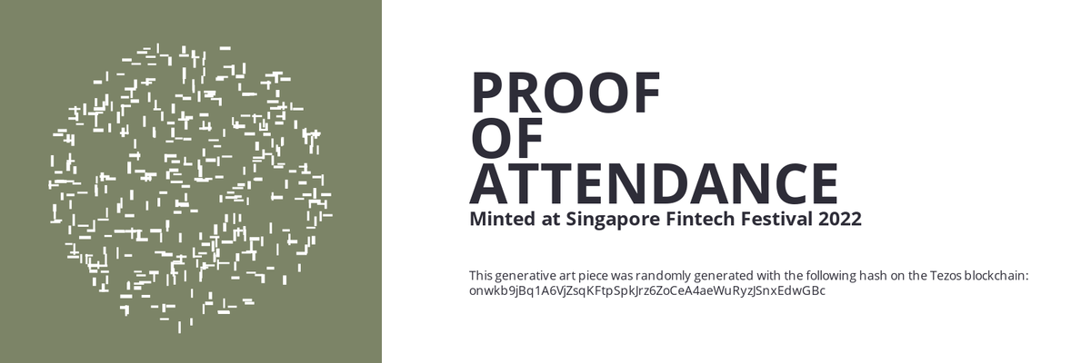 SFF2022 Proof of Attendance Token #337