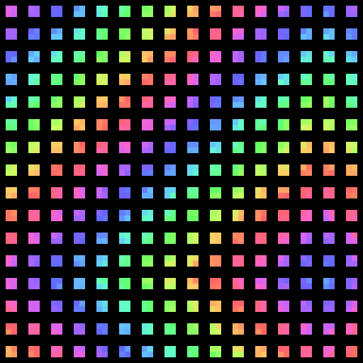 Animated RGB Squares #6