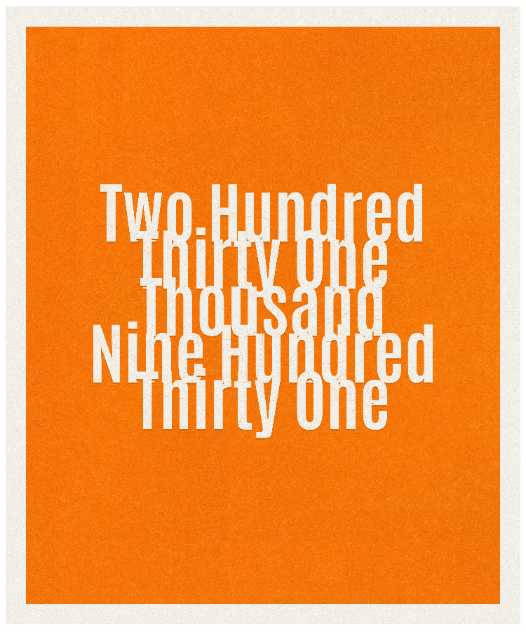 Count #231931
