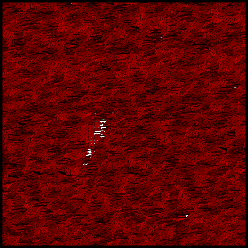 Flow Field Circles Triangle #16