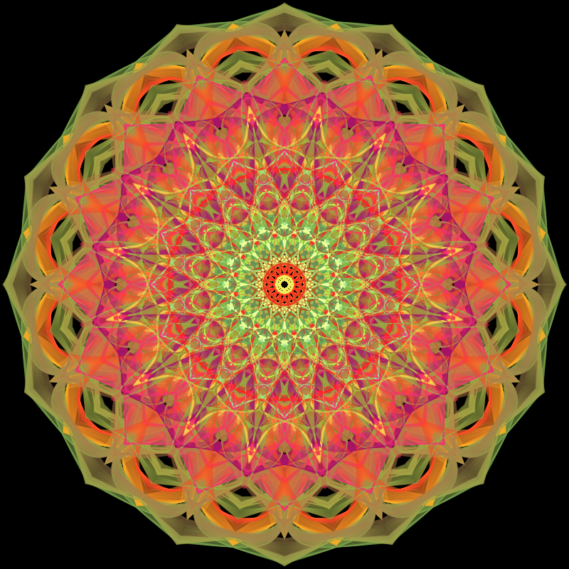 Morphing Mandala - #fxhashturnsone charity #34