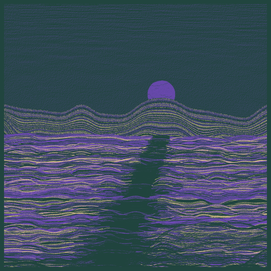 Moonlit Sea #214